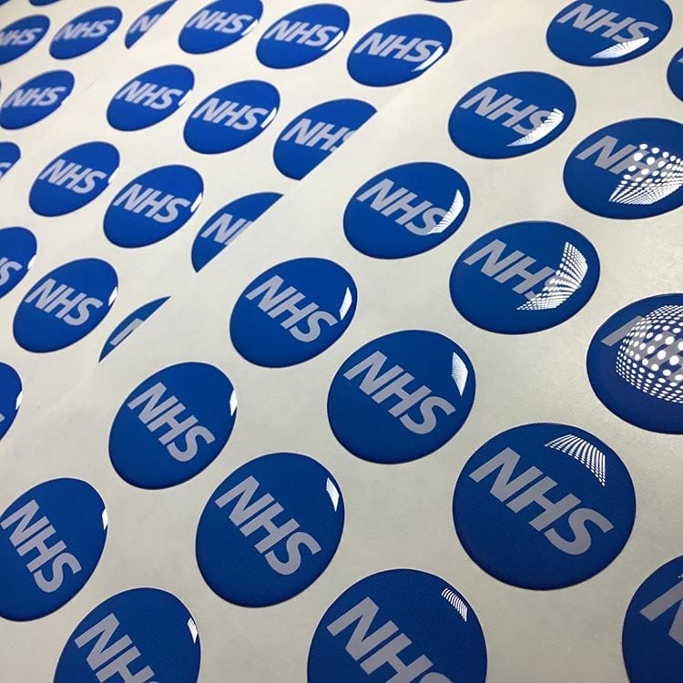 Domed Stickers