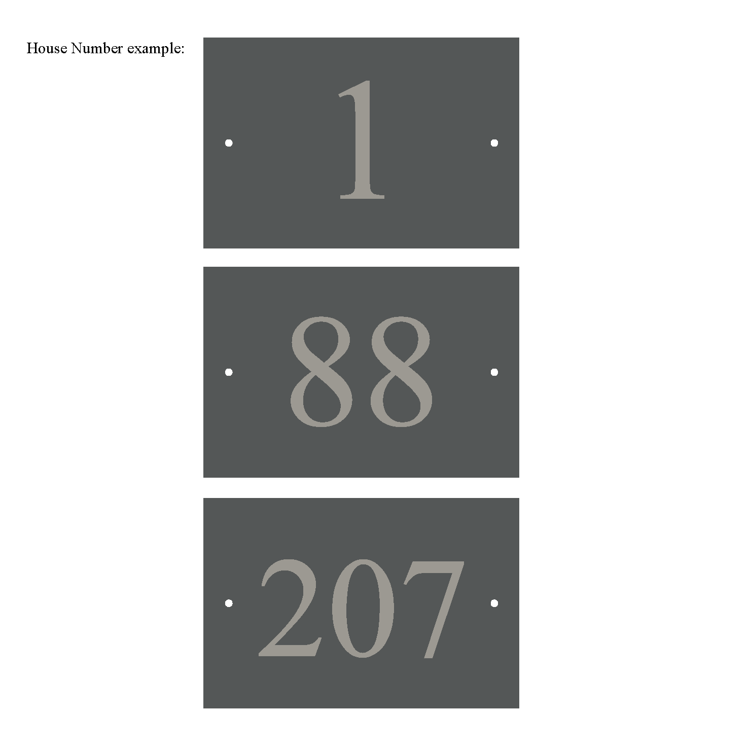 Slate Plaque 150mm x 100mm