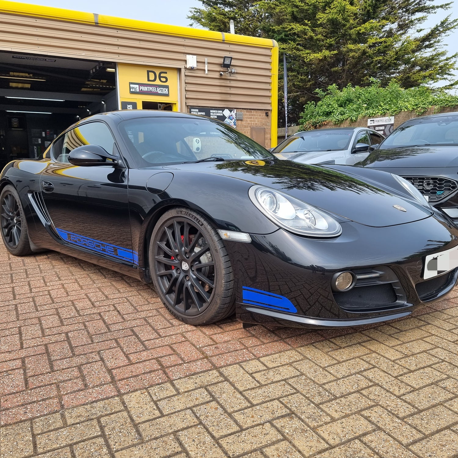 Porsche Boxster & Cayman 987 Side Stripes (2006 - 2012)