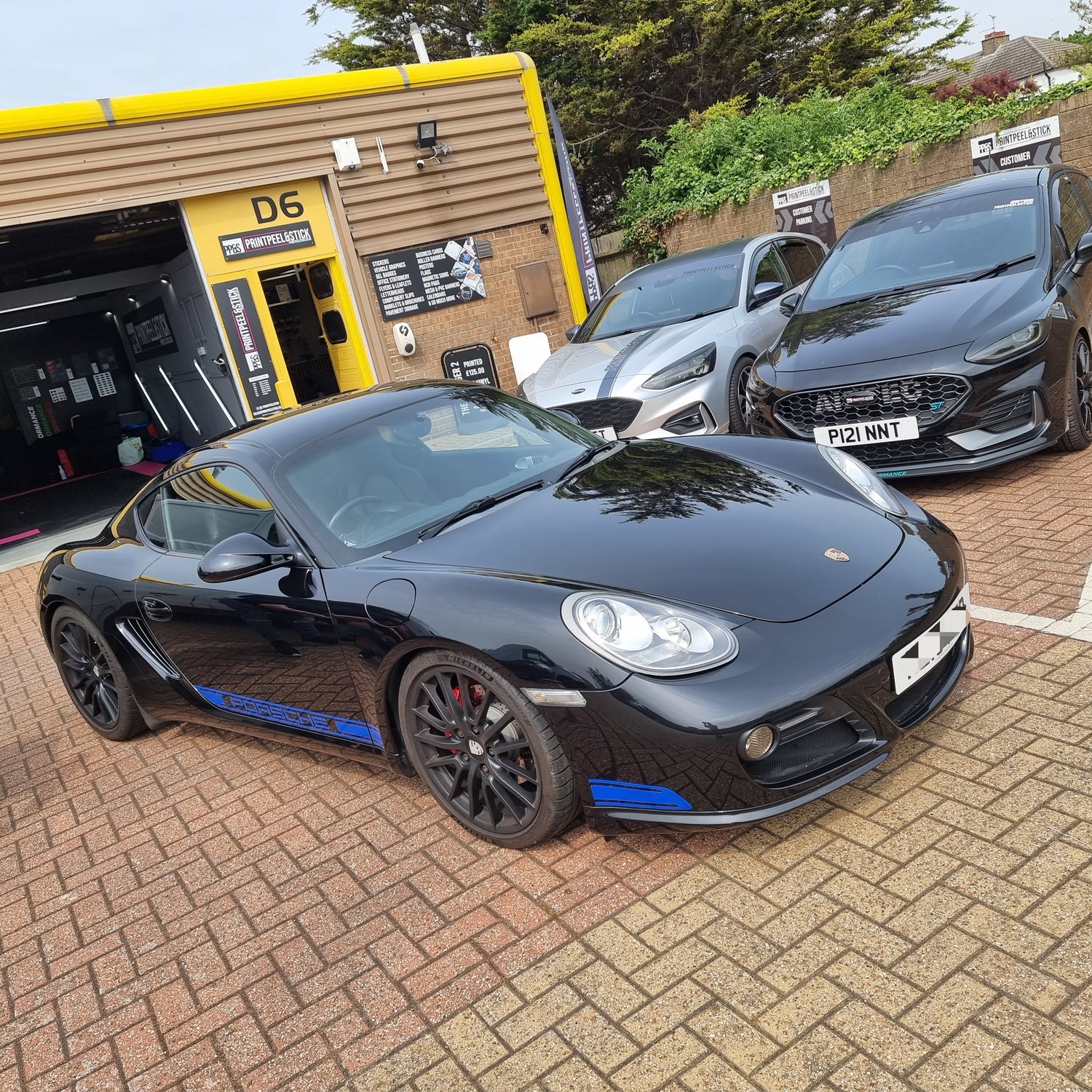 Porsche Boxster & Cayman 987 Side Stripes (2006 - 2012)