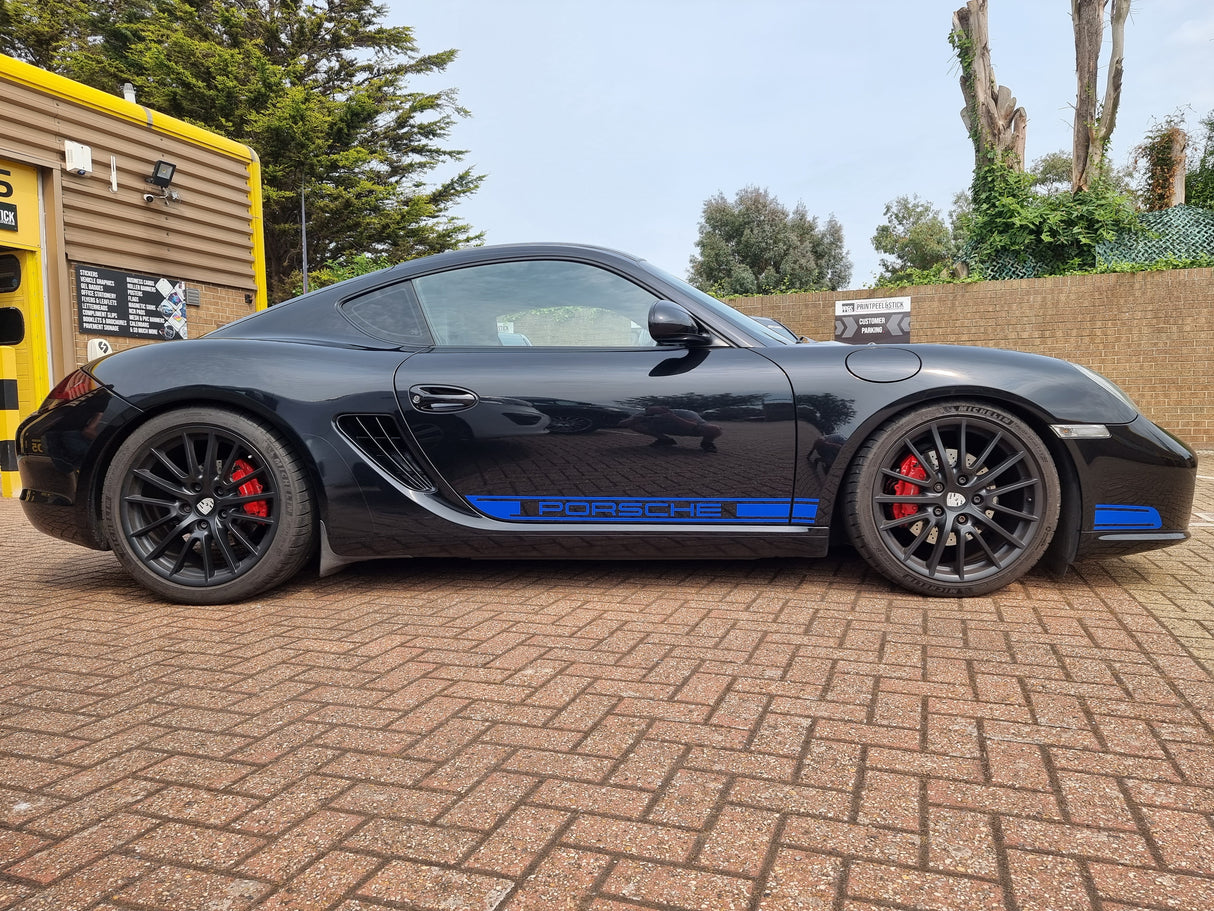 Porsche Boxster & Cayman 987 Side Stripes (2006 - 2012)