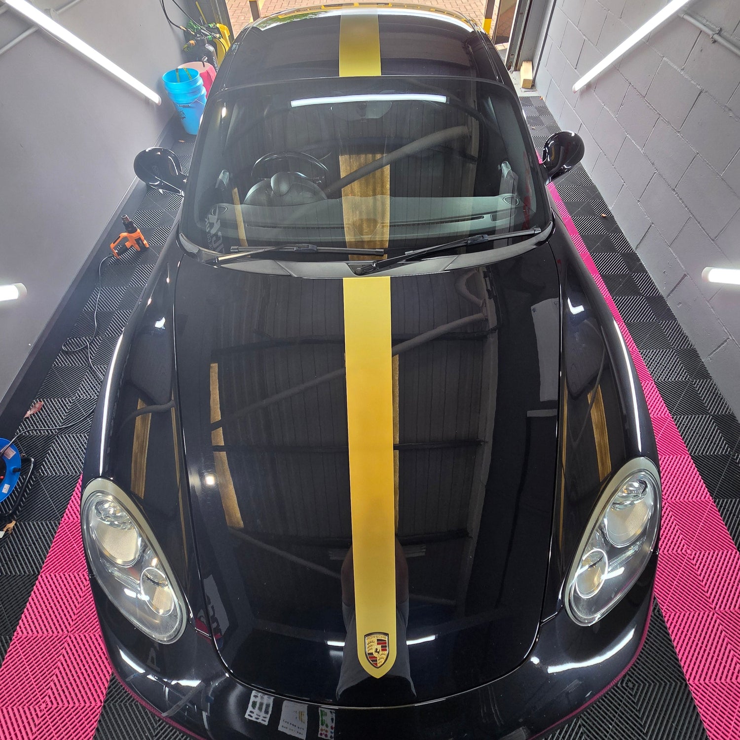 Porsche Cayman 987 "Up & Over" Stripe Set (2006 - 2012)