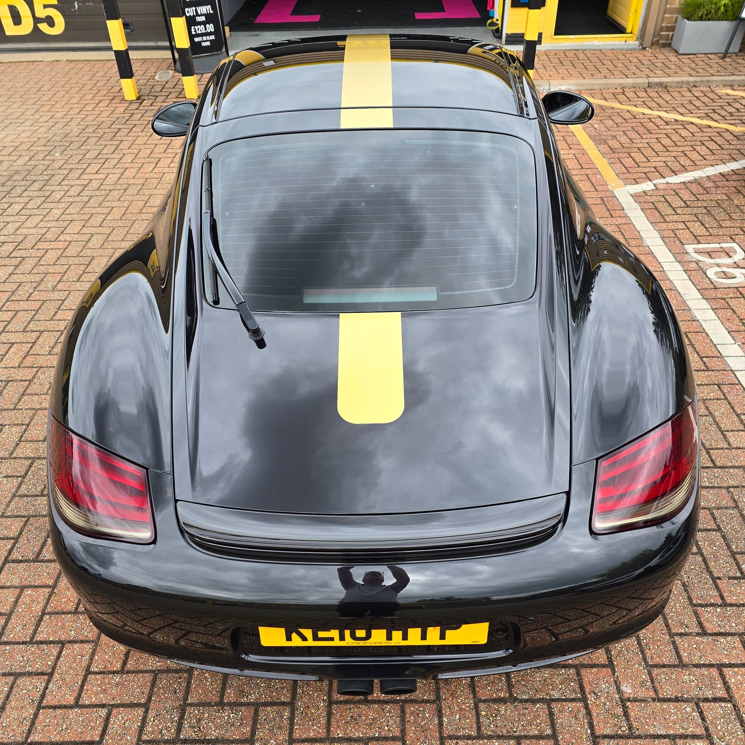 Porsche Cayman 987 "Up & Over" Stripe Set (2006 - 2012)