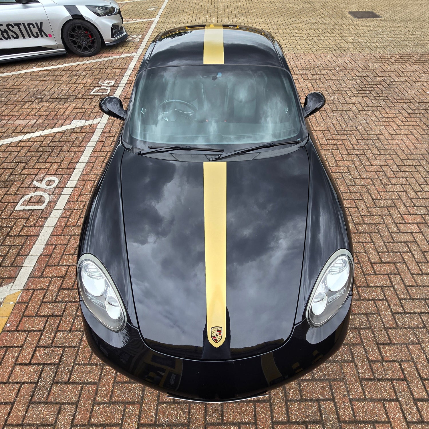 Porsche Cayman 987 "Up & Over" Stripe Set (2006 - 2012)