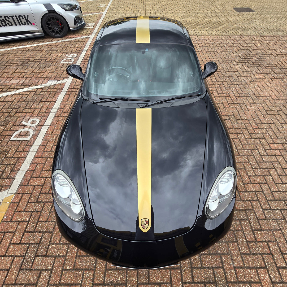 Porsche Cayman 987 "Up & Over" Stripe Set (2006 - 2012)