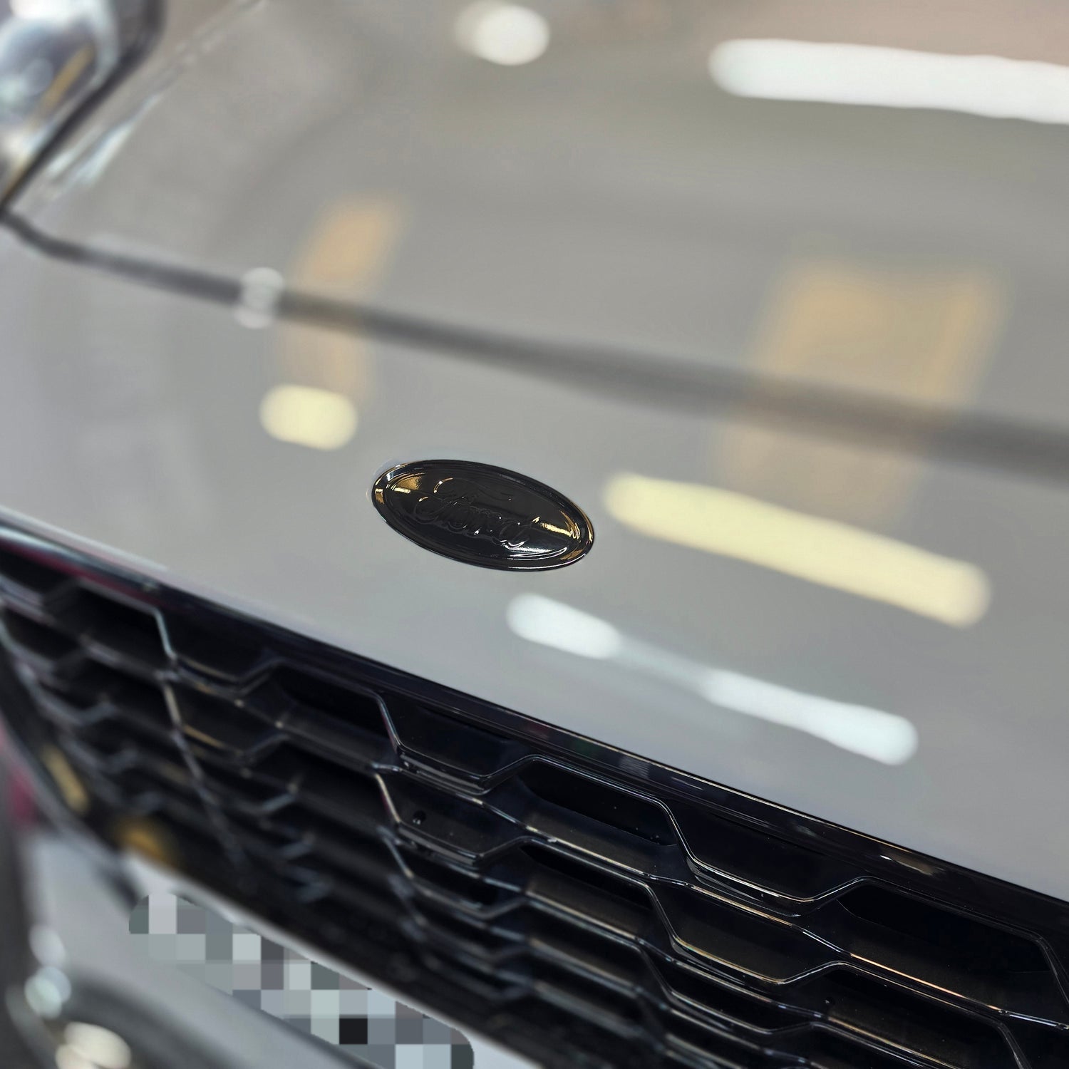 Oval Badge Vinyl Wrap Covers (Pair) + Steering wheel
