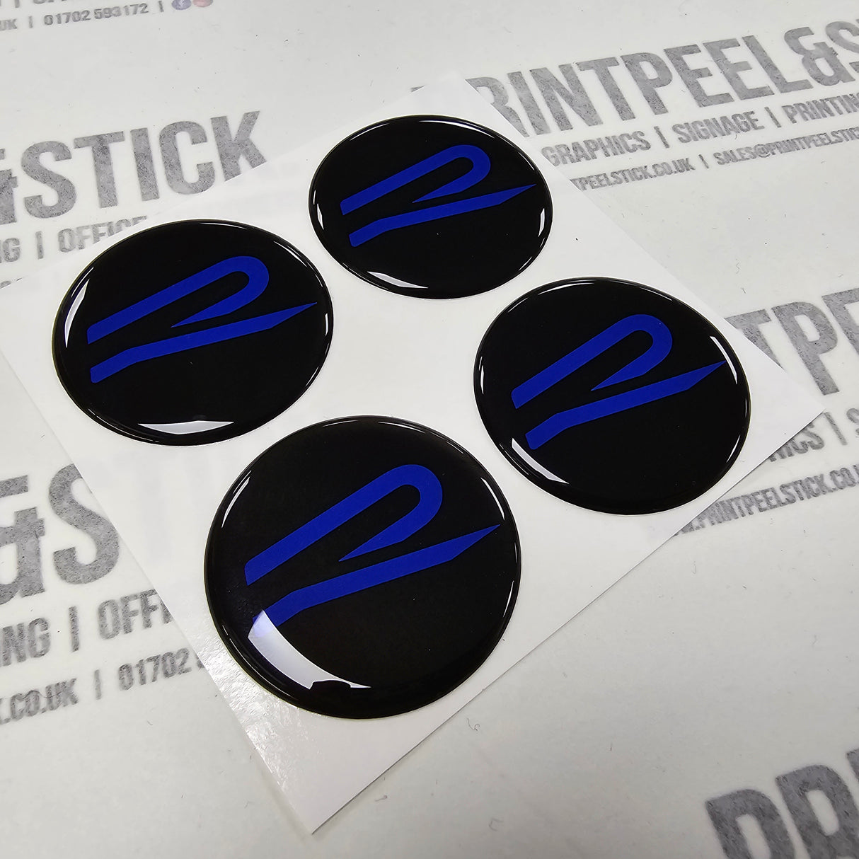 Wheel Centre Cap Gels (Set of 4) - VW "R" (New Style)