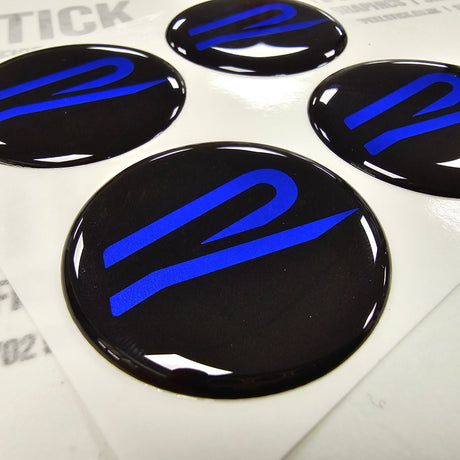 Wheel Centre Cap Gels (Set of 4) - VW "R" (New Style)