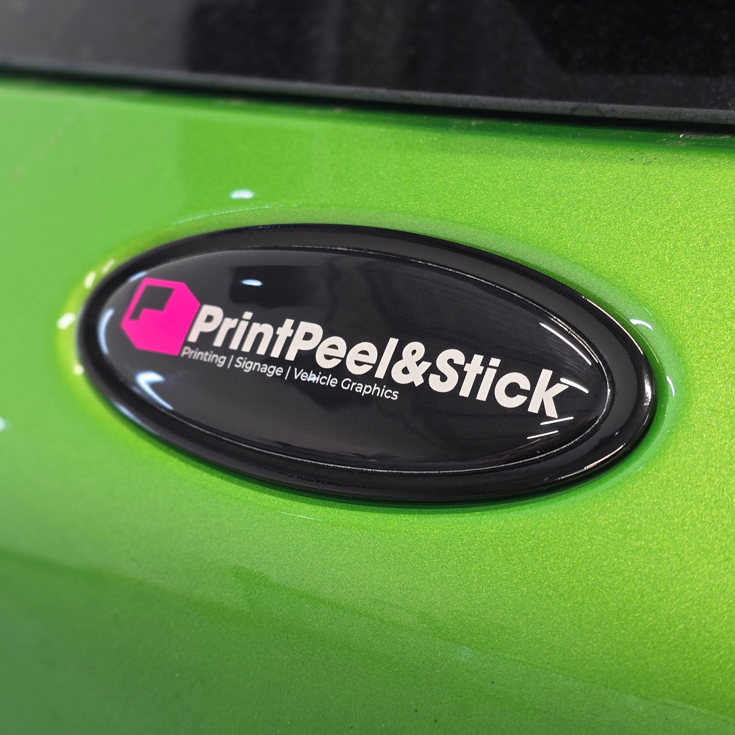 "Oval" Gel Badge Overlays - Mk6 Fiesta (NOT Zetec S or ST)
