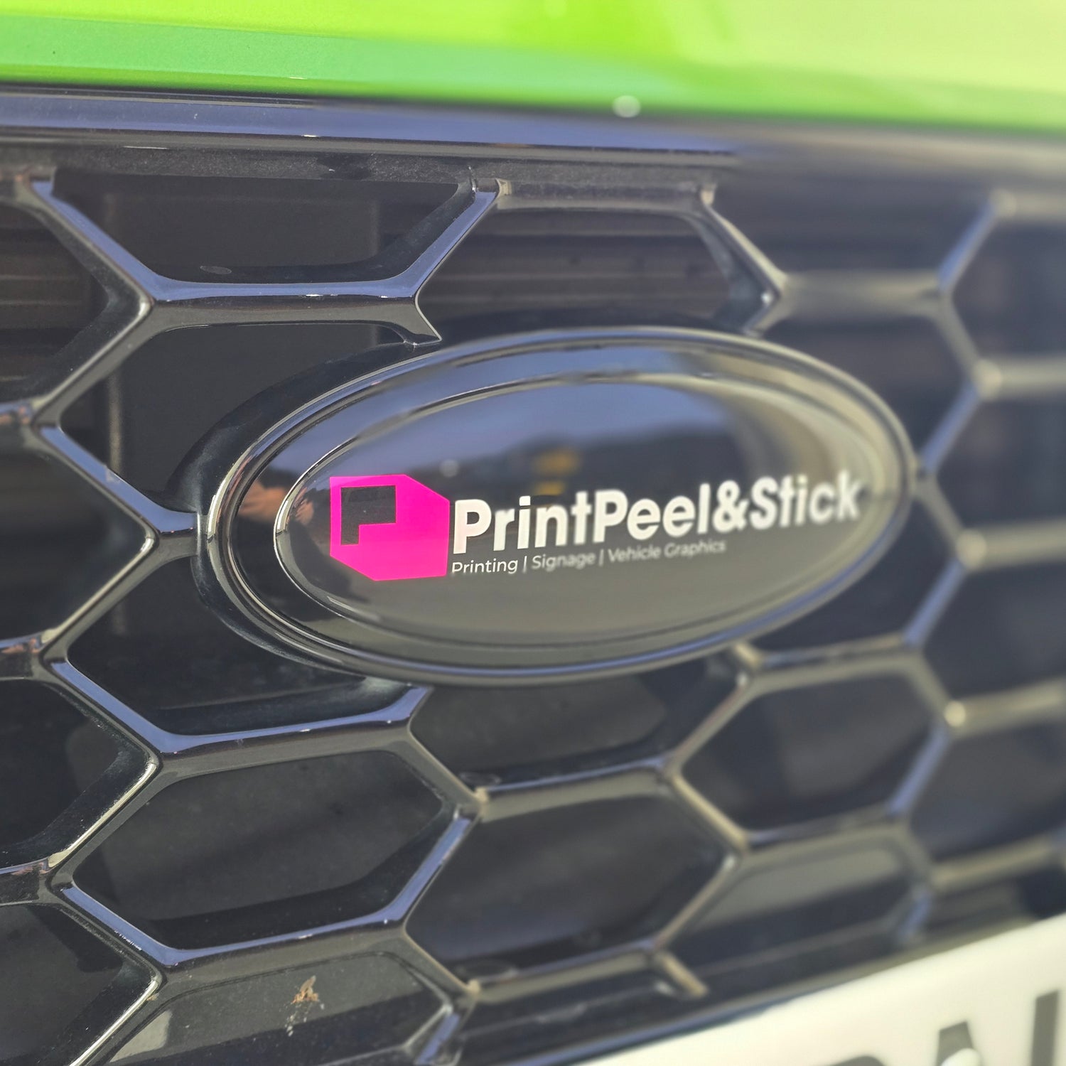 "Oval" Gel Badge Overlays - Mk6 Fiesta (NOT Zetec S or ST)
