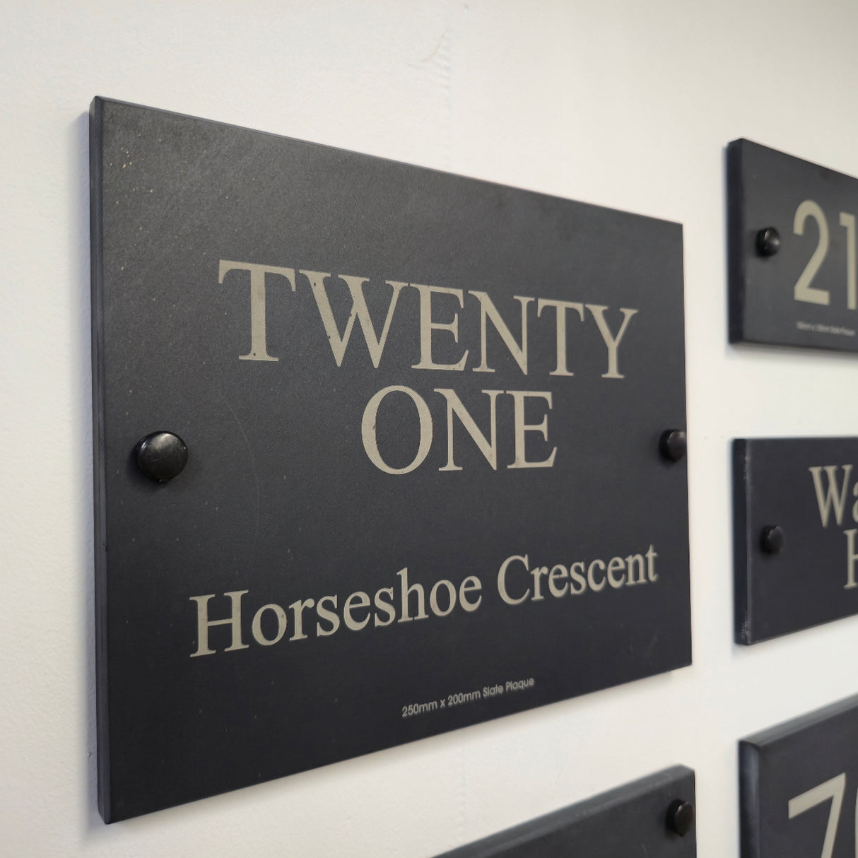 Slate Plaque 250mm x 200mm