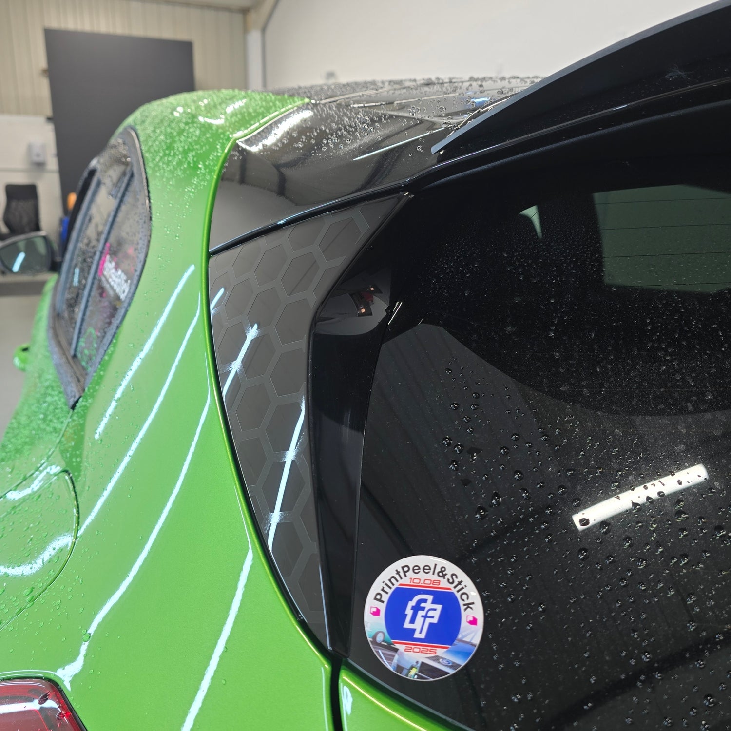 MK4 & 4.5 Focus ST Boot Lid Side Panel Decals - Hatchback ST only
