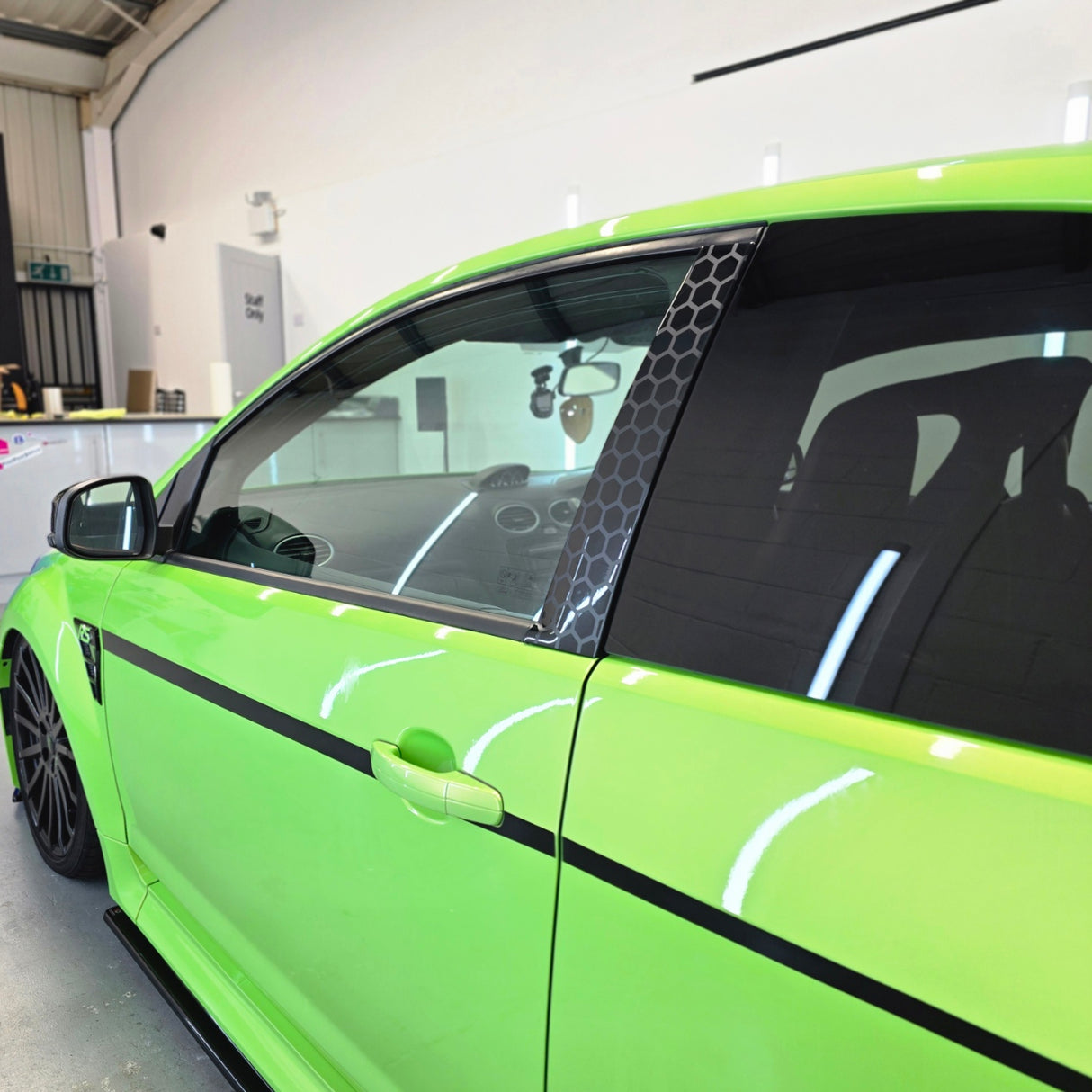 Mk2 Focus B Pillar Decals - 3 Door Only (Pair)