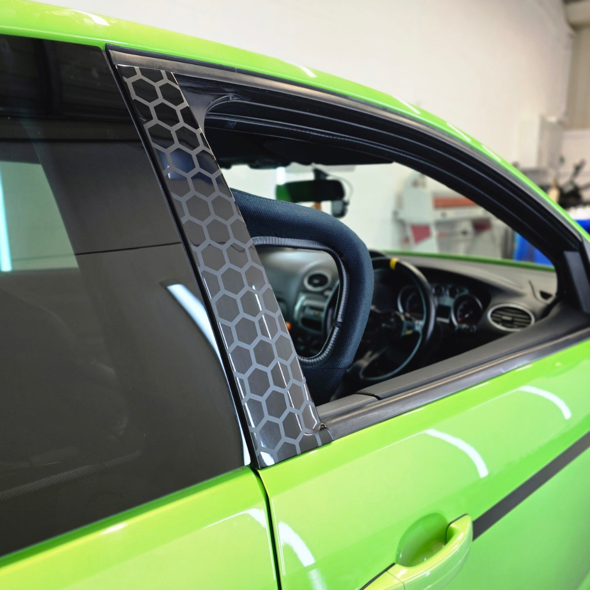 Mk2 Focus B Pillar Decals - 3 Door Only (Pair)