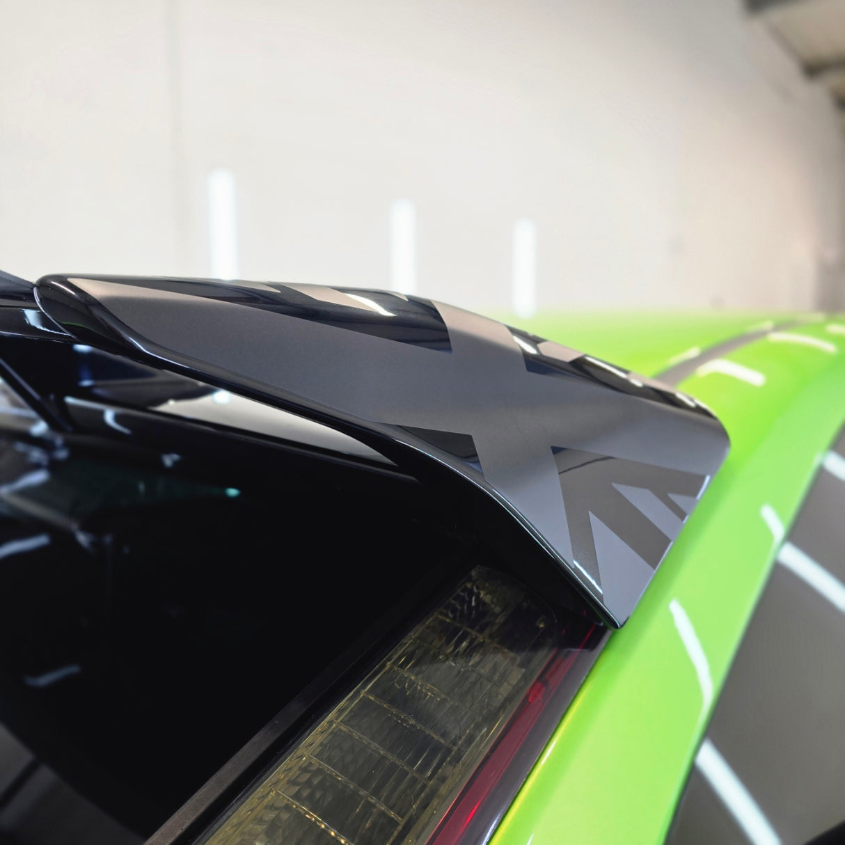 Mk2 Focus RS Rear Spoiler Union Jack Flag Decal Set