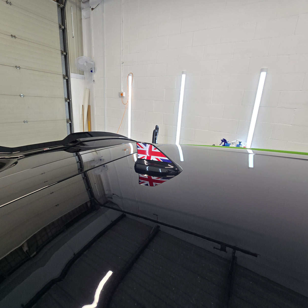 Shark Fin Aerial Flag Decal Sticker - Set of 2 - Sun Strips