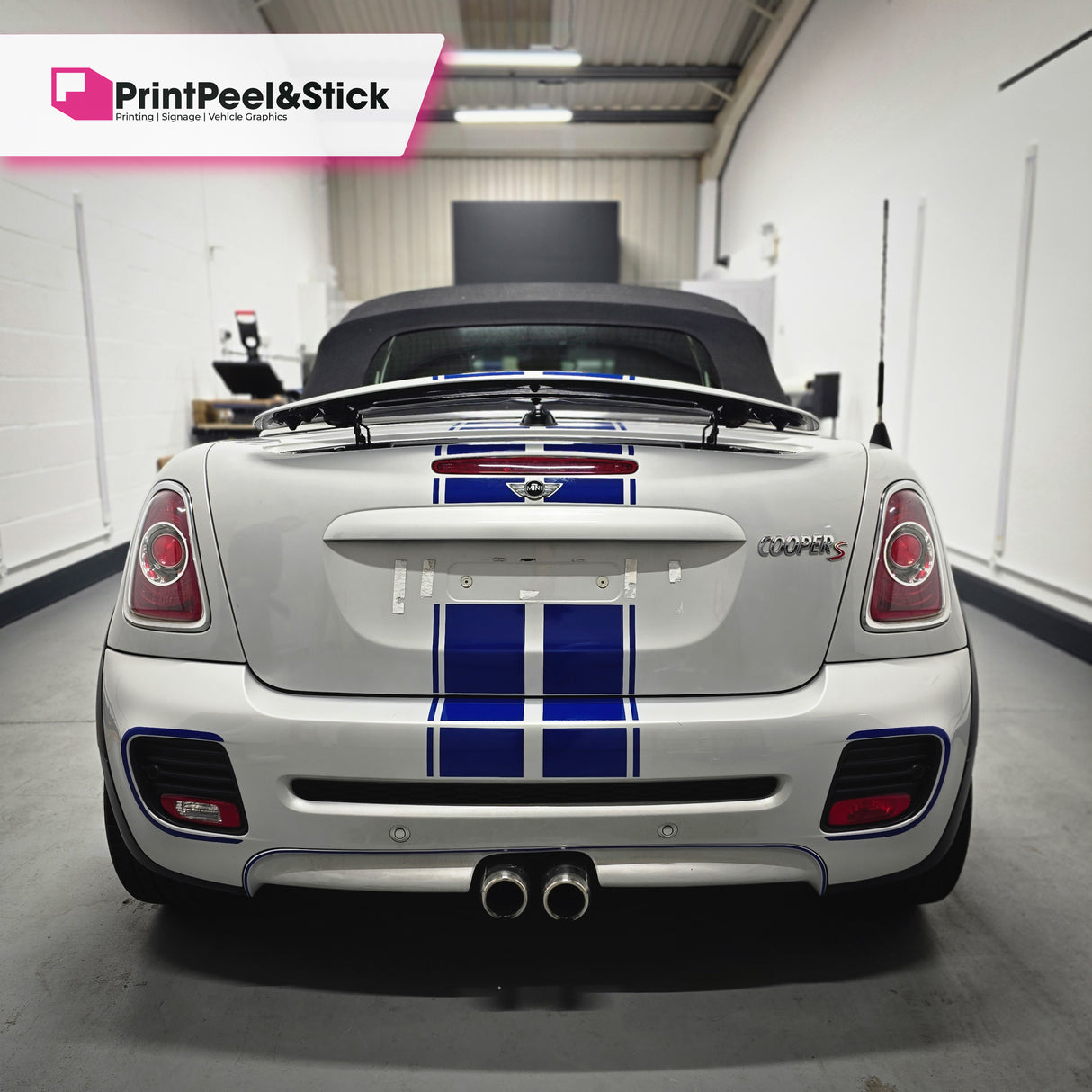 Mini R58 & 59 Front & Rear Quarter Decals