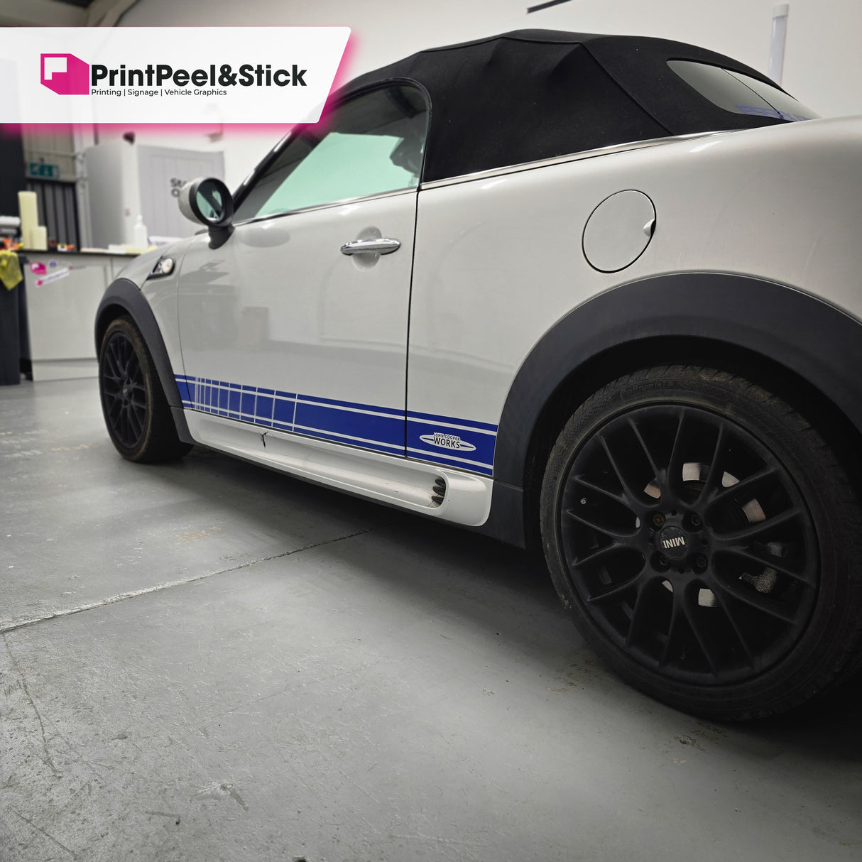 Universal Mini JCW Side Stripes