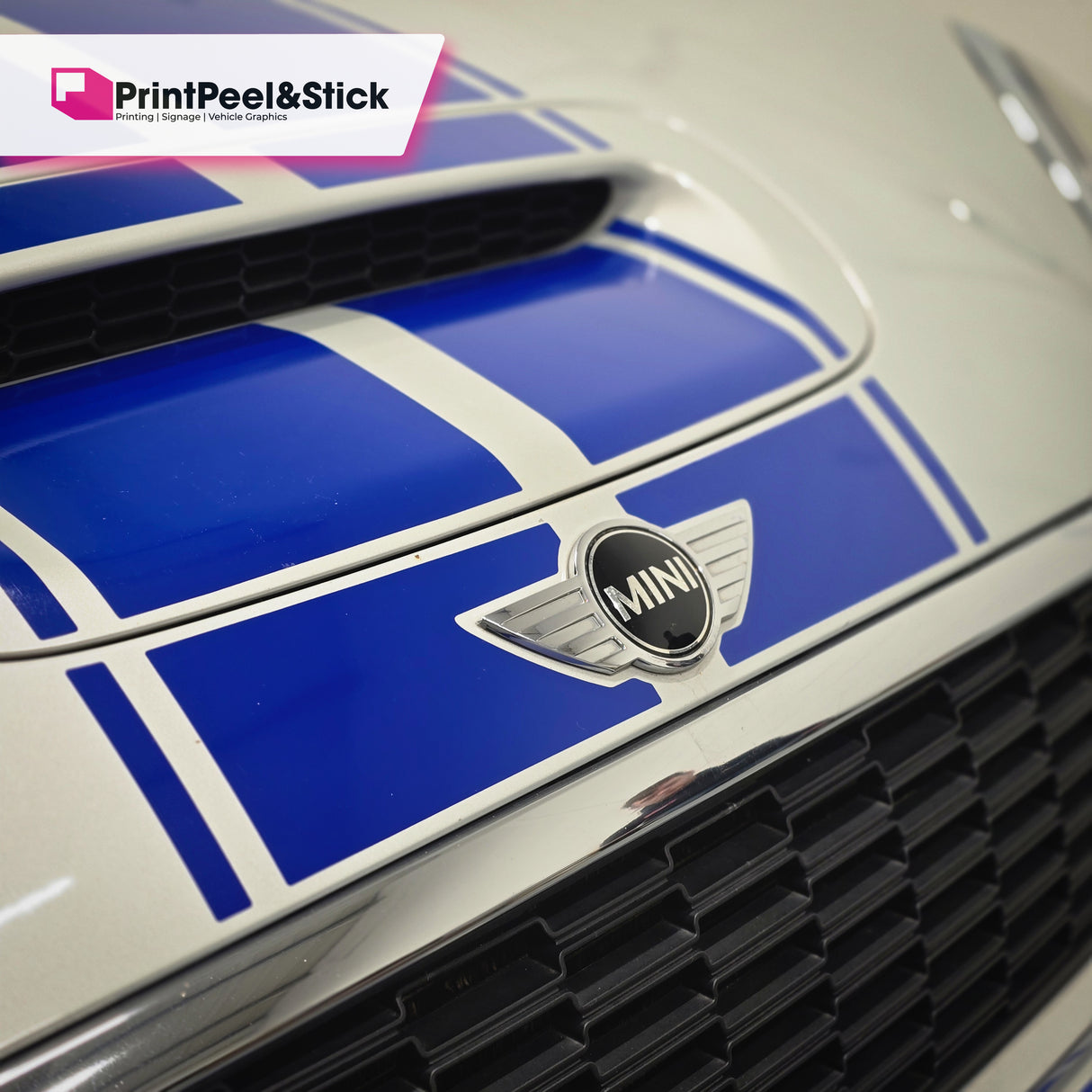 Mini R59 "Up and Over" Stripes