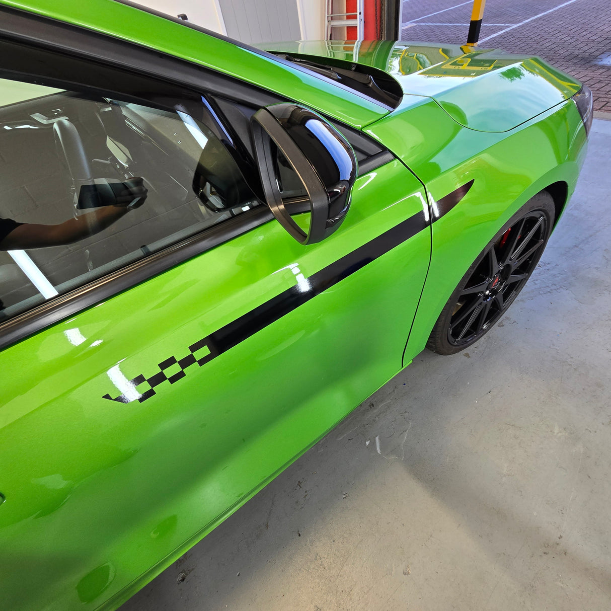 Vehicle Upper Side Splash Decal - Universal Fit