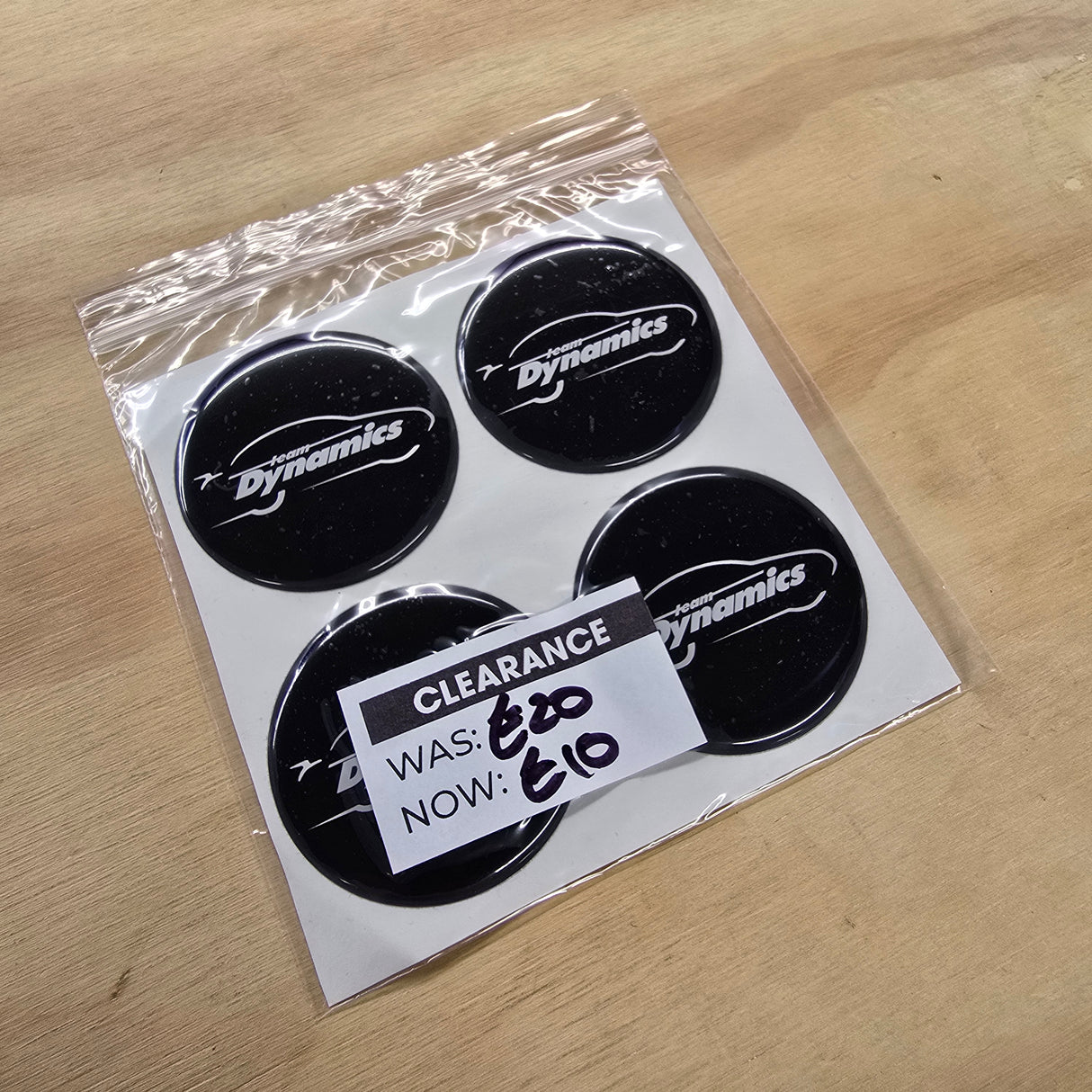 *Clearance* Team Dynamics Centre Cap Gels - 60mm - White
