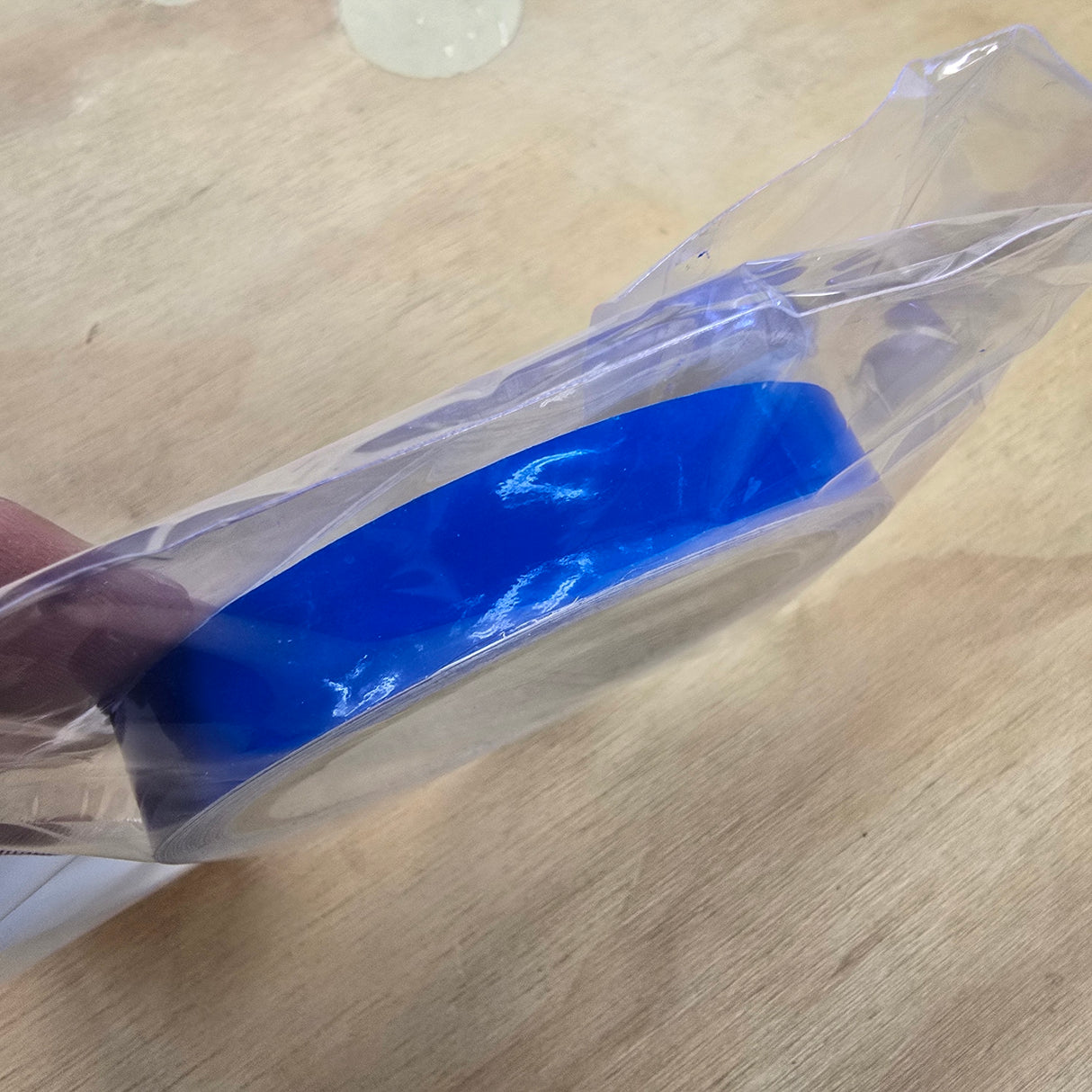 *Clearance* Pinstripe - 15mm - Azure Blue