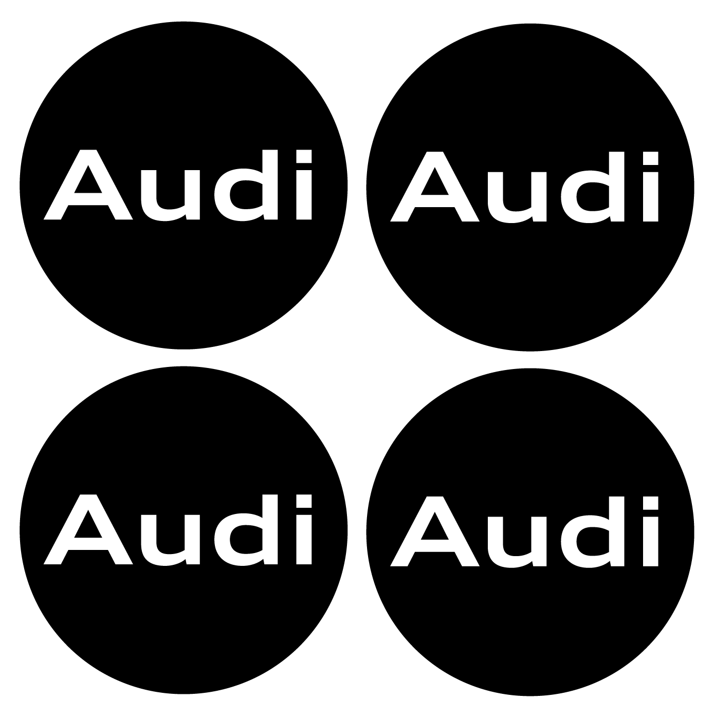 Wheel Centre Cap Gels (Set of 4) - Audi