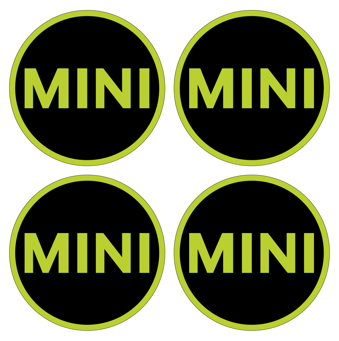 Wheel Centre Cap Gels (Set of 4) - Mini