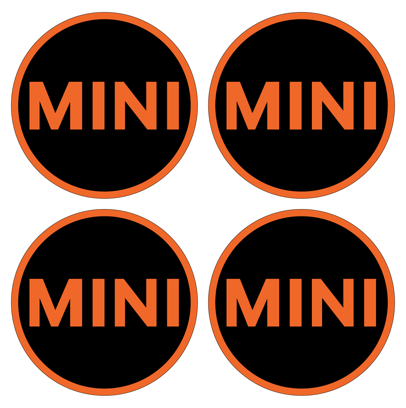 Wheel Centre Cap Gels (Set of 4) - Mini