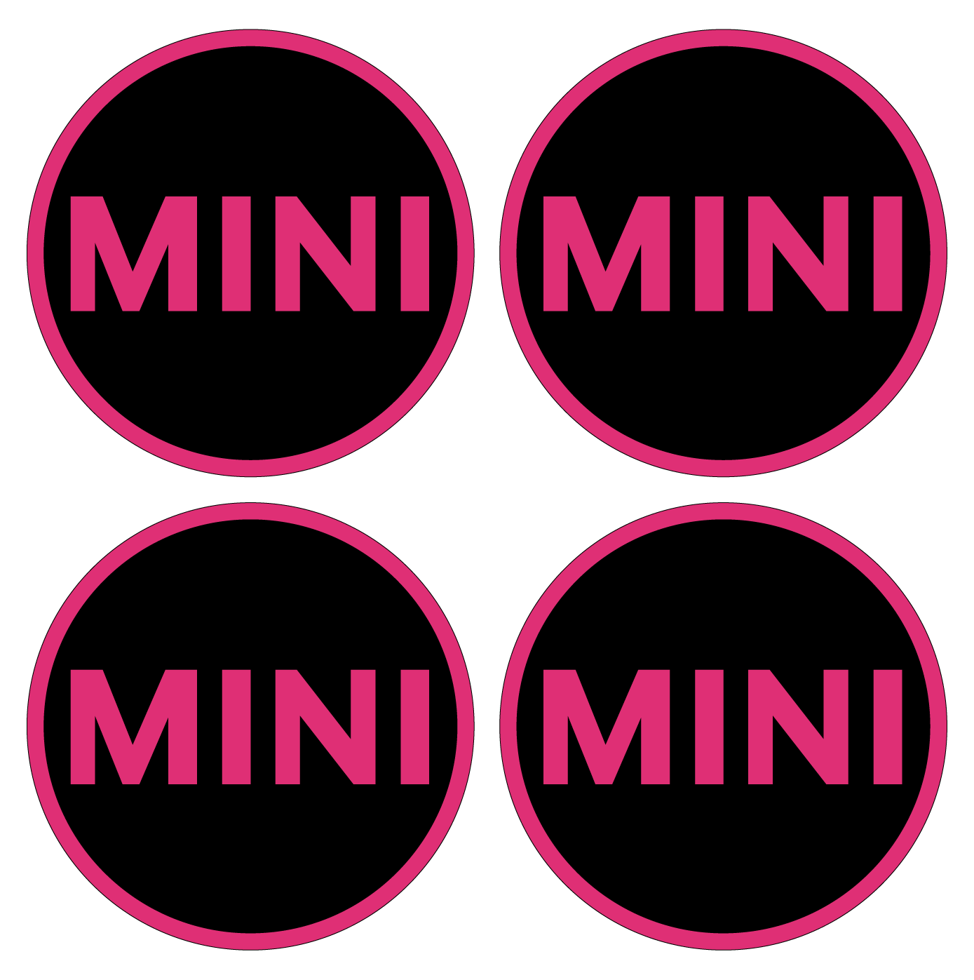Wheel Centre Cap Gels (Set of 4) - Mini