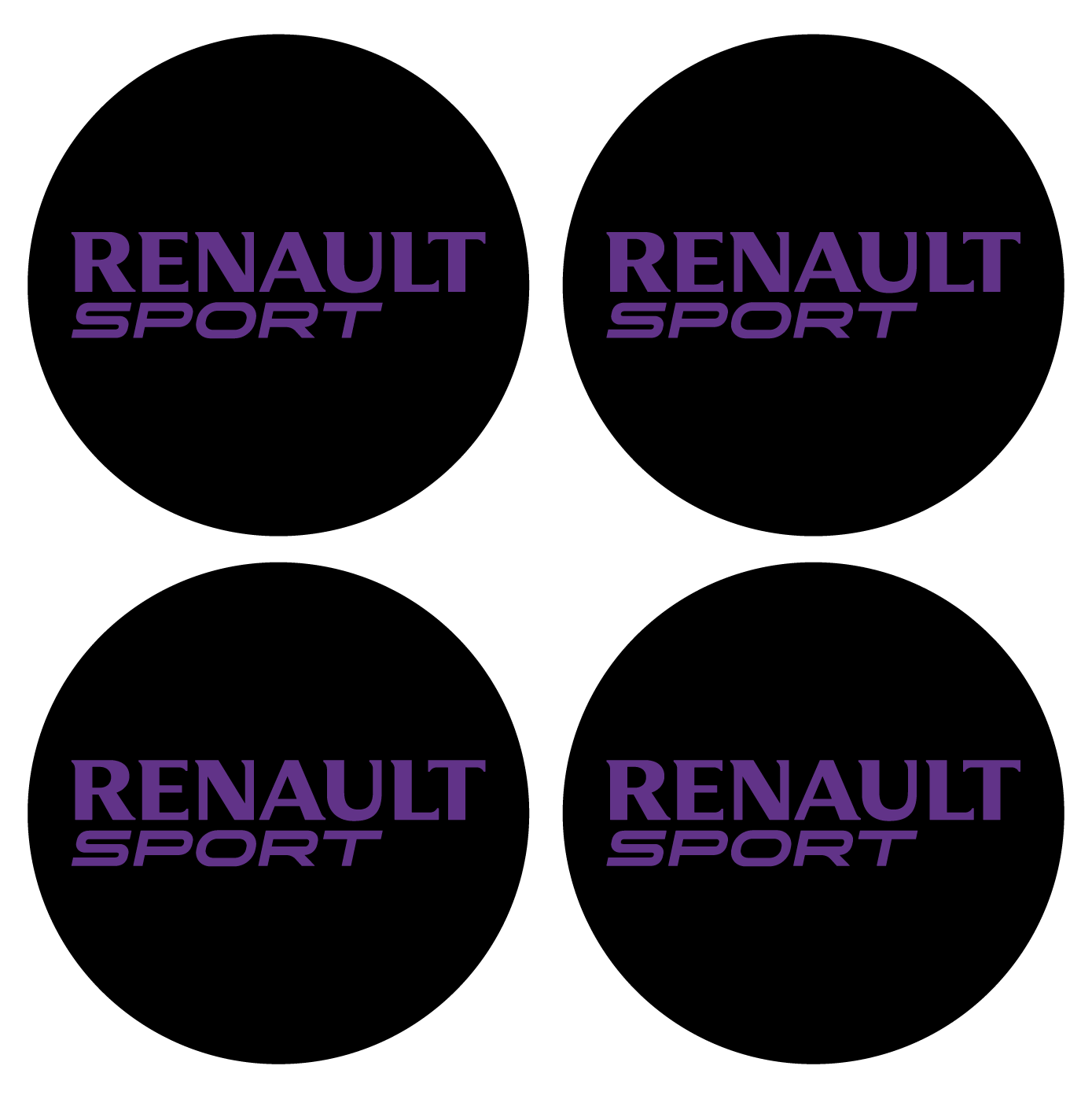 Wheel Centre Cap Gels (Set of 4) - Renault Sport