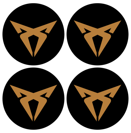 Wheel Centre Cap Gels (Set of 4) - SEAT Cupra