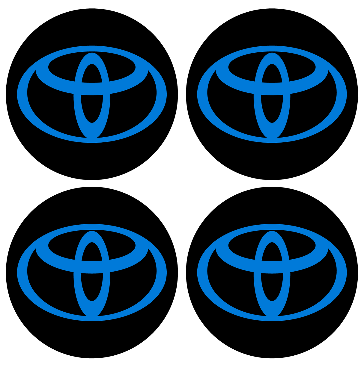 Wheel Centre Cap Gels (Set of 4) - Toyota