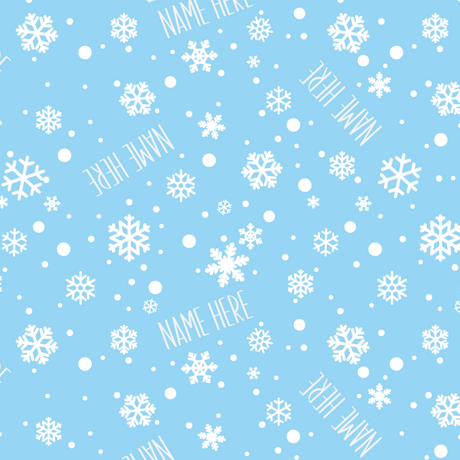 Personalised Christmas Wrapping Paper - 610mm x 4 metre Roll