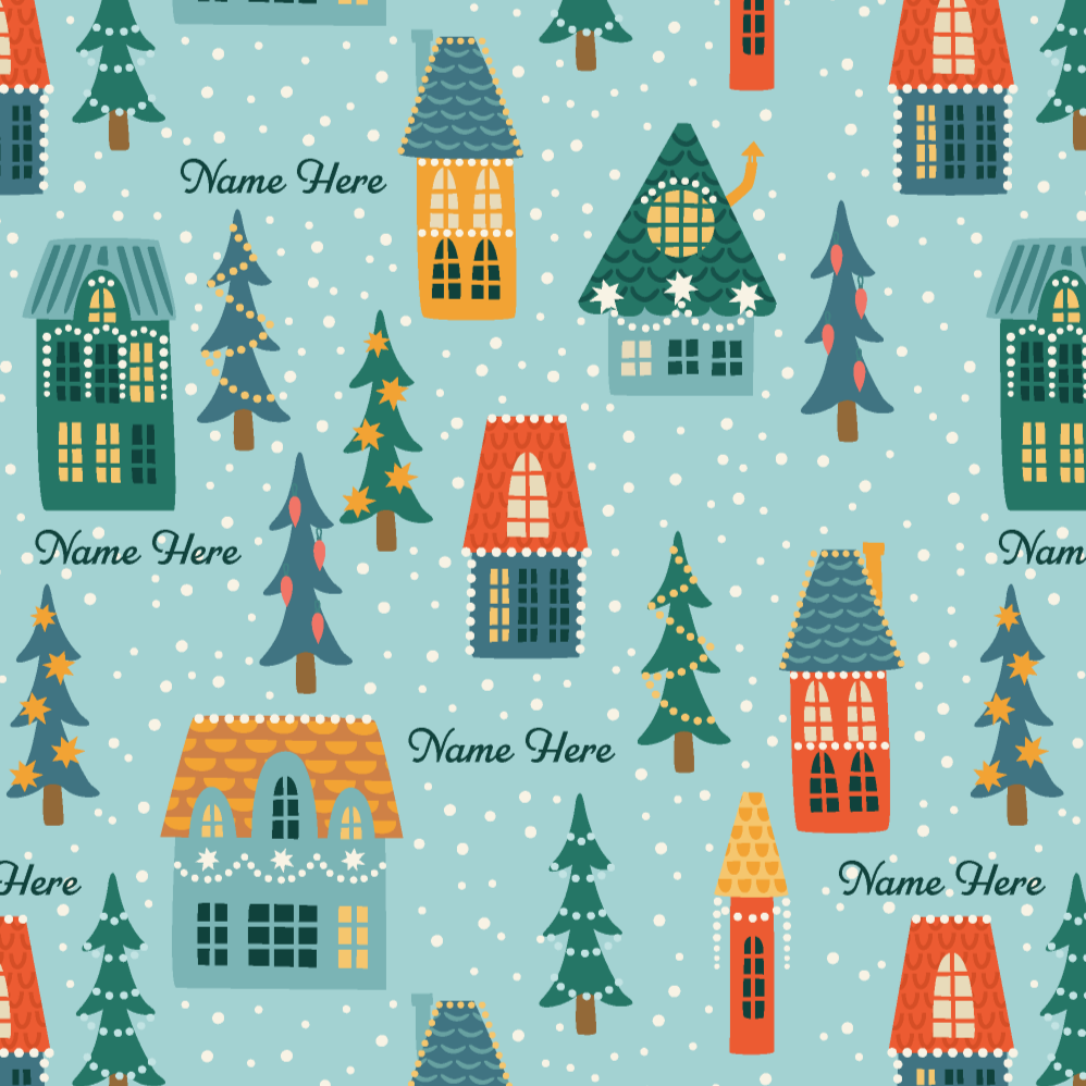 Personalised Christmas Wrapping Paper - 610mm x 4 metre Roll