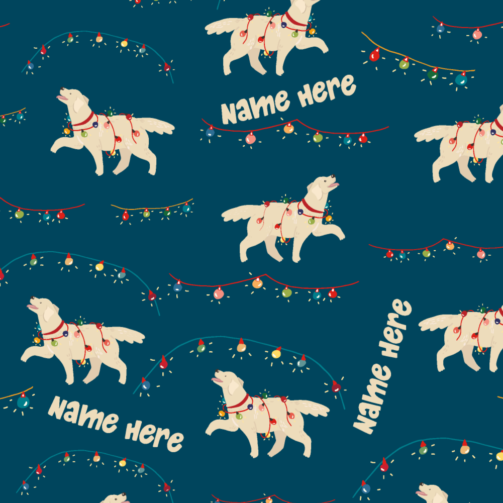 Personalised Christmas Wrapping Paper - 610mm x 4 metre Roll