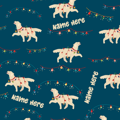 Personalised Christmas Wrapping Paper - 610mm x 4 metre Roll