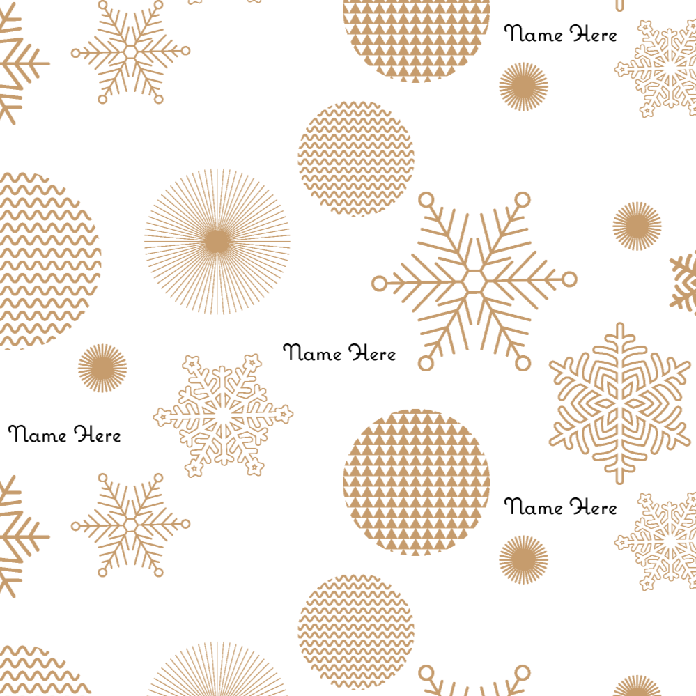Personalised Christmas Wrapping Paper - 610mm x 4 metre Roll