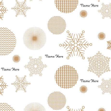 Personalised Christmas Wrapping Paper - 610mm x 4 metre Roll