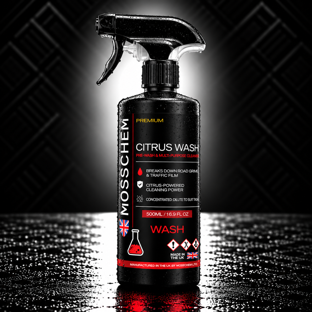 Citrus Wash Pre Wash Cleaner