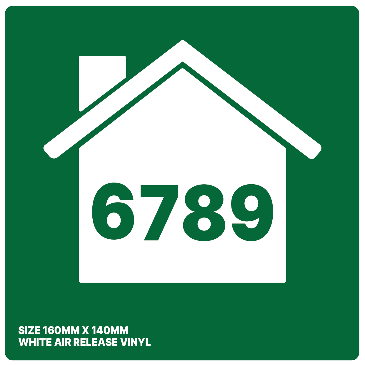 House Shape Bin Graphics