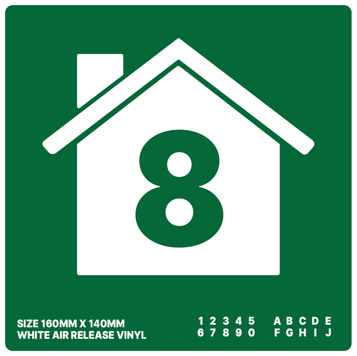 House Shape Bin Graphics