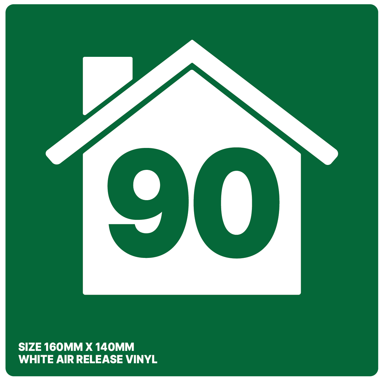 House Shape Bin Graphics