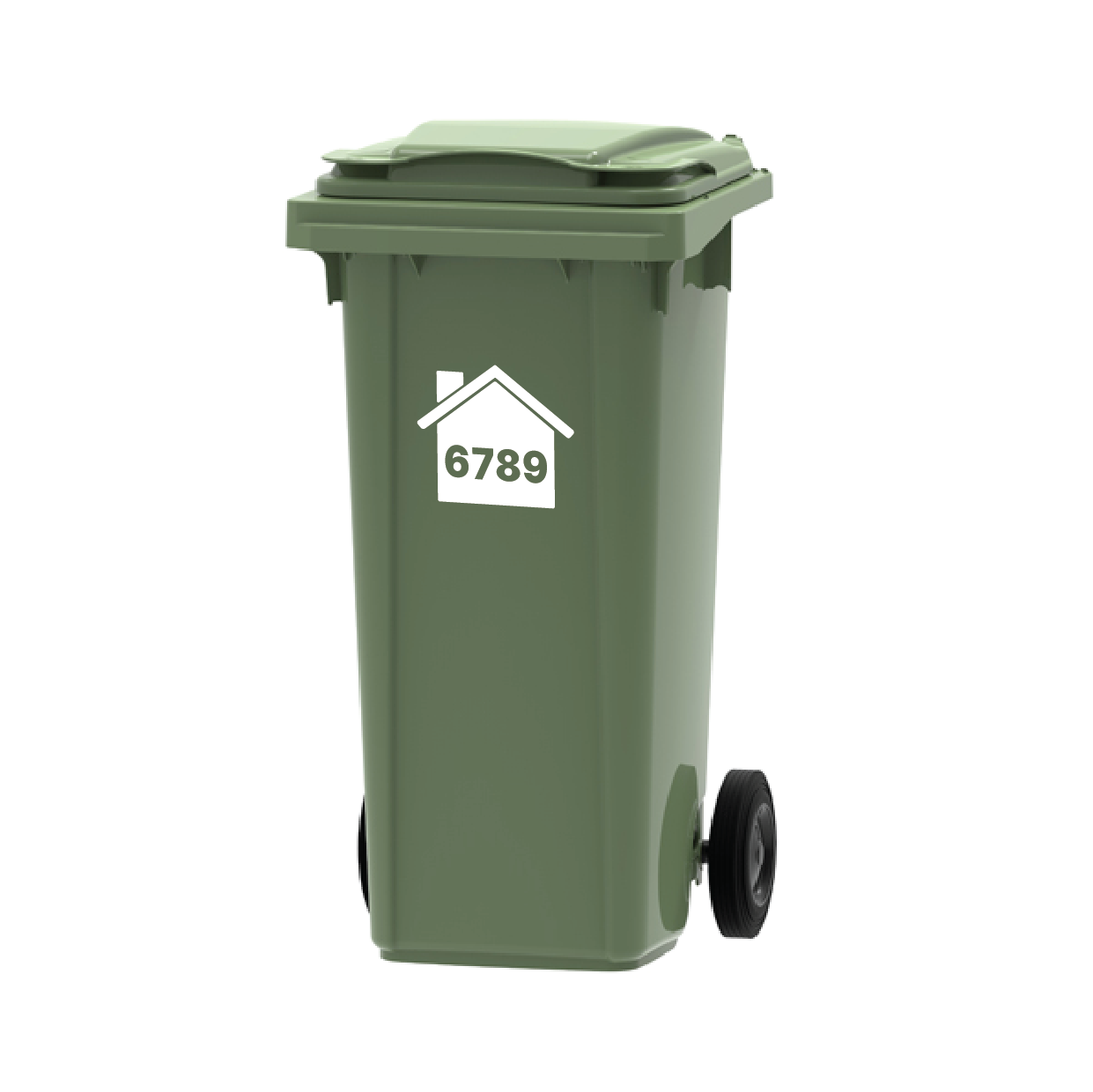 House Shape Bin Graphics