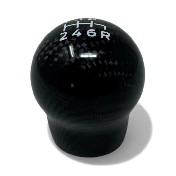 Genuine Carbon Fibre Gear Knob with No Logo – Reverse bottom right
