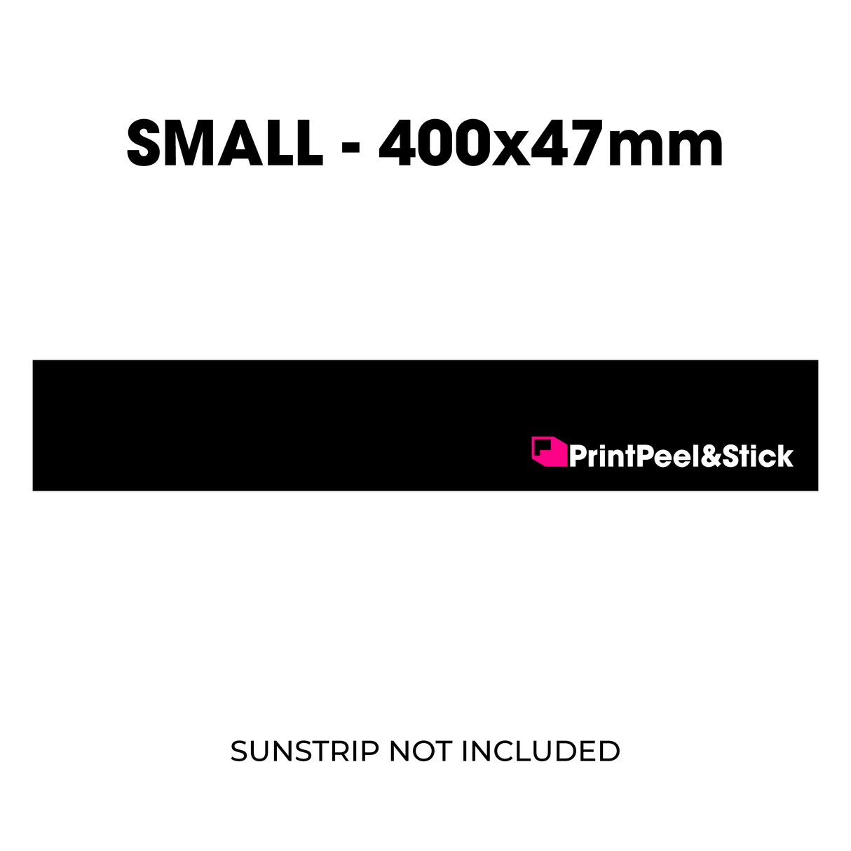 PrintPeel&Stick Sun Strip Text