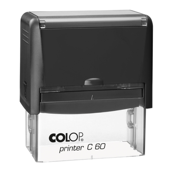COLOP Self-inking Stamp Printer C 60 - 74 x 35mm
