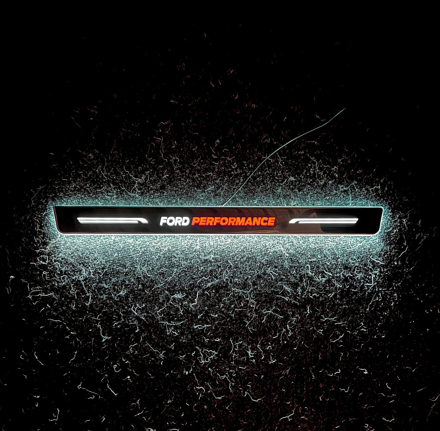 #Enhanced Illuminated Door Sill Protectors - Ford Performance Edition