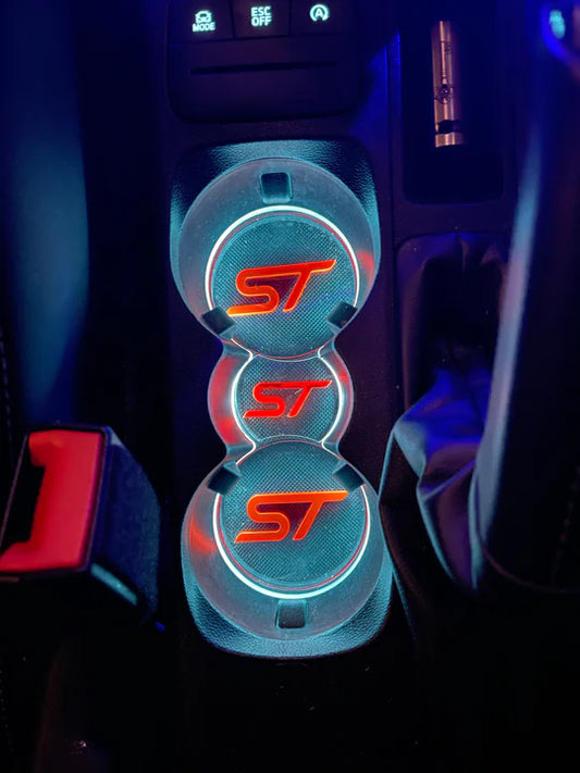 MK8 Fiesta - Cup Holder Inserts With Logo