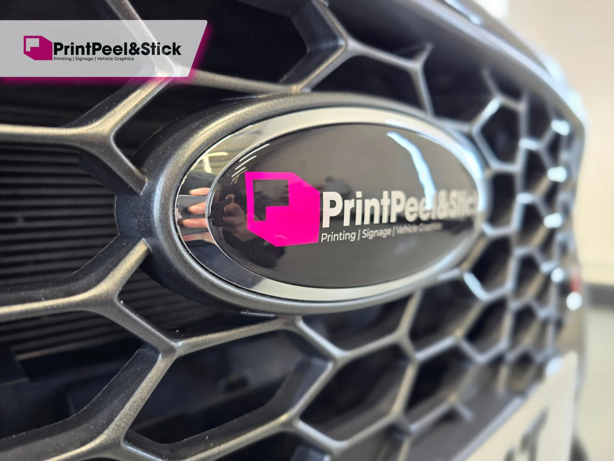 ’Oval’ Badge Overlays - Mk3 Focus (Pre-Facelift Only - NOT ST) Oval Badge Gel Overlays